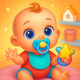 Baby Care Games Kids Daycare simgesi