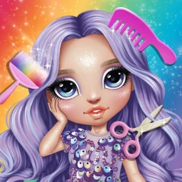 أيقونة Rainbow High: صالون تجميل
